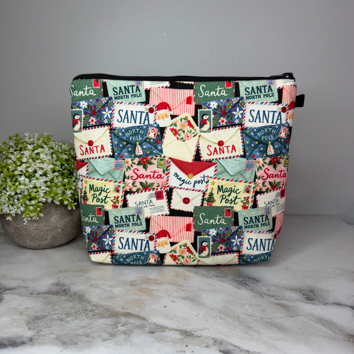 Pouch XL - Christmas - Santa Letters