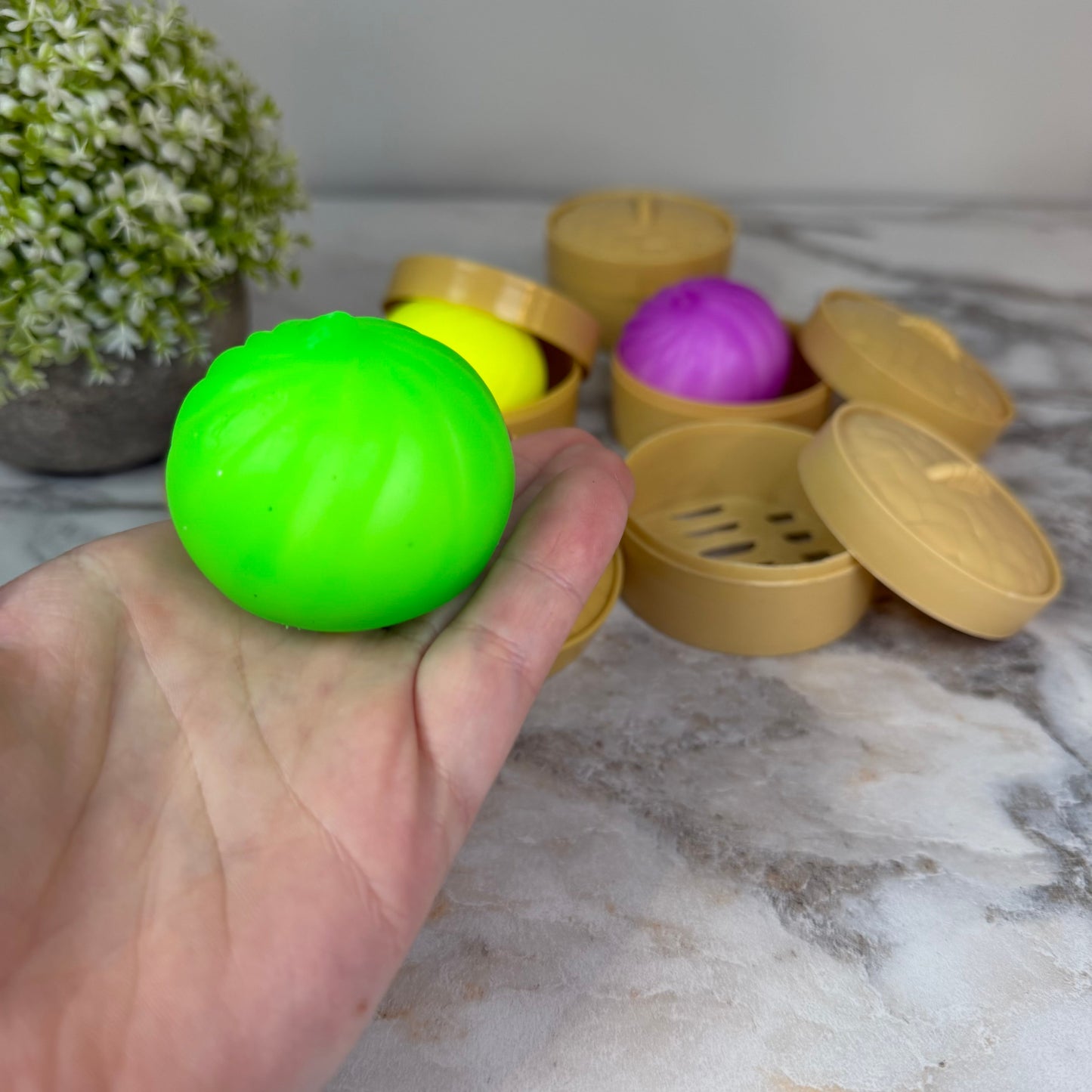 Squishy Toy - Mini Dumpling, Solids