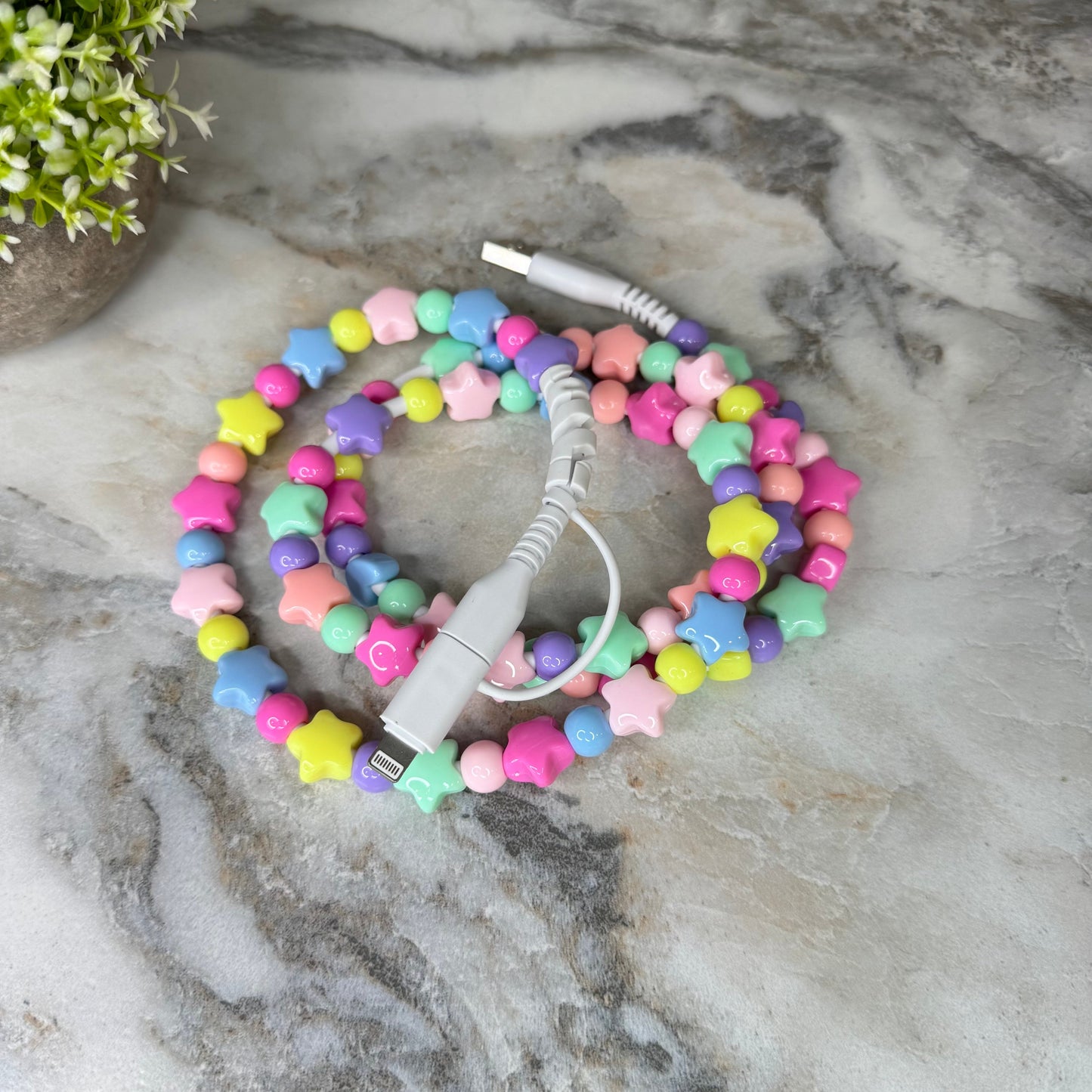 Charging Cord - Beaded #1