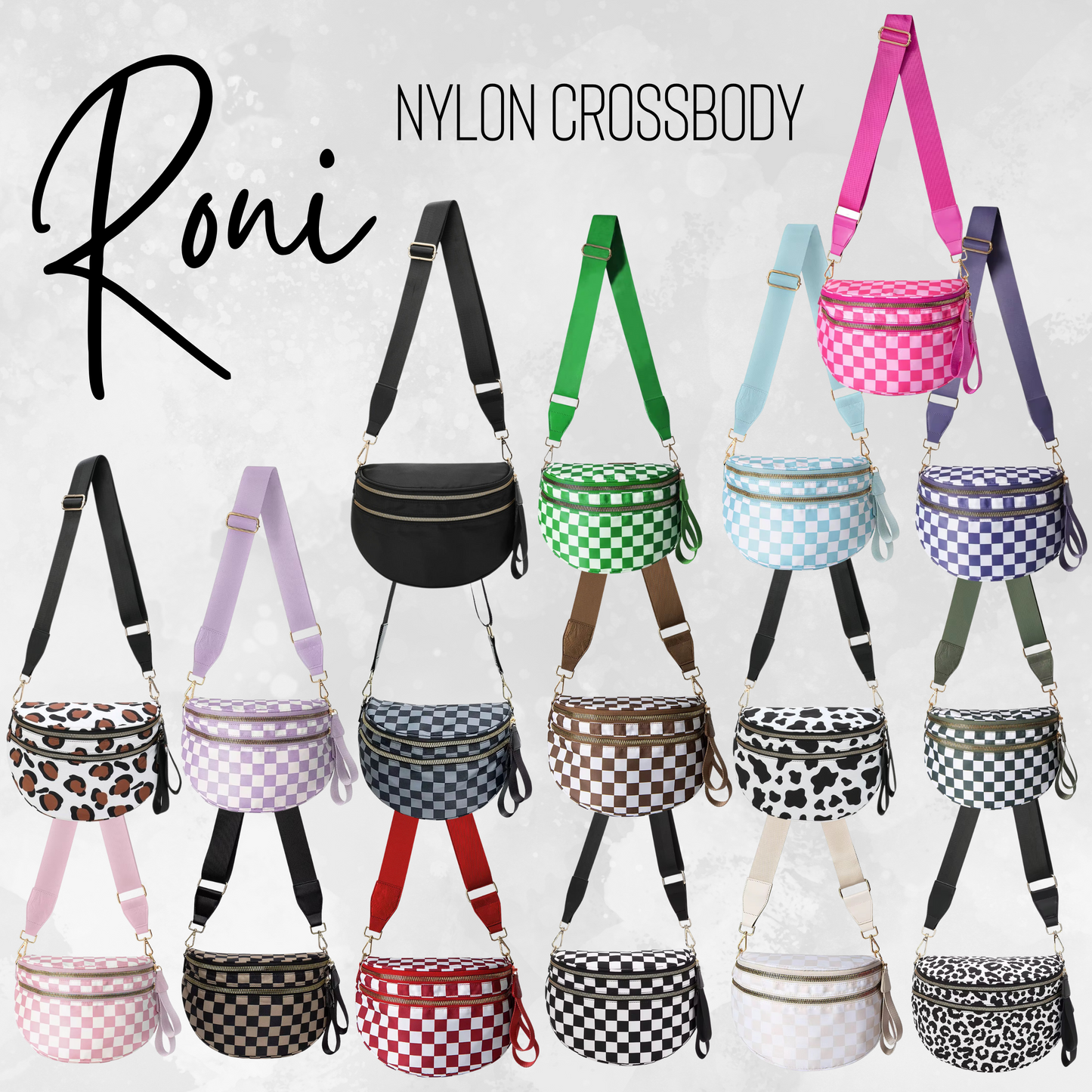 Roni - Nylon Crossbody - PREORDER 4/16-4/19