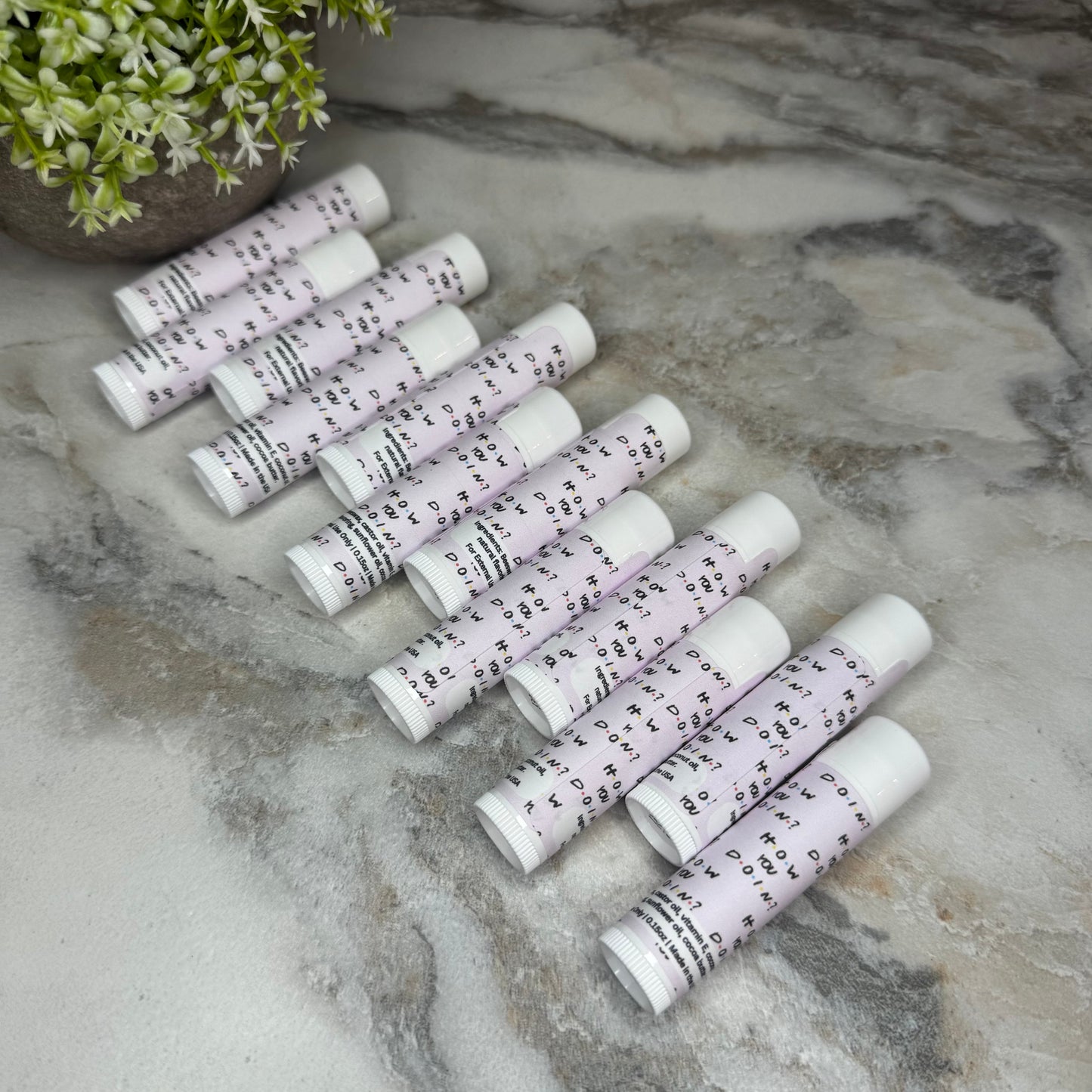 Lip Balm - Friends How You Doin?