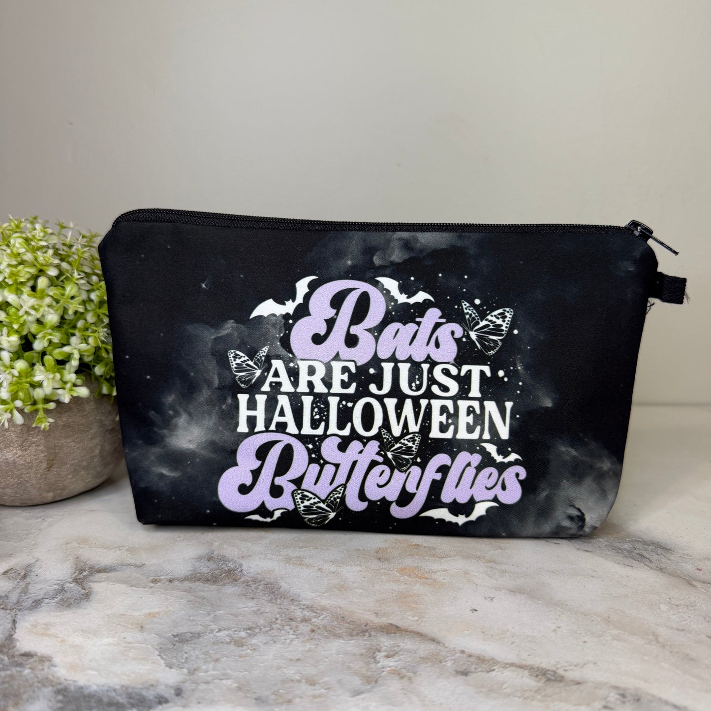 Pouch - Halloween Fall - Bats & Butterflies