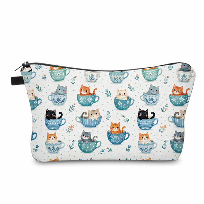 Pouch - Cats in Cups