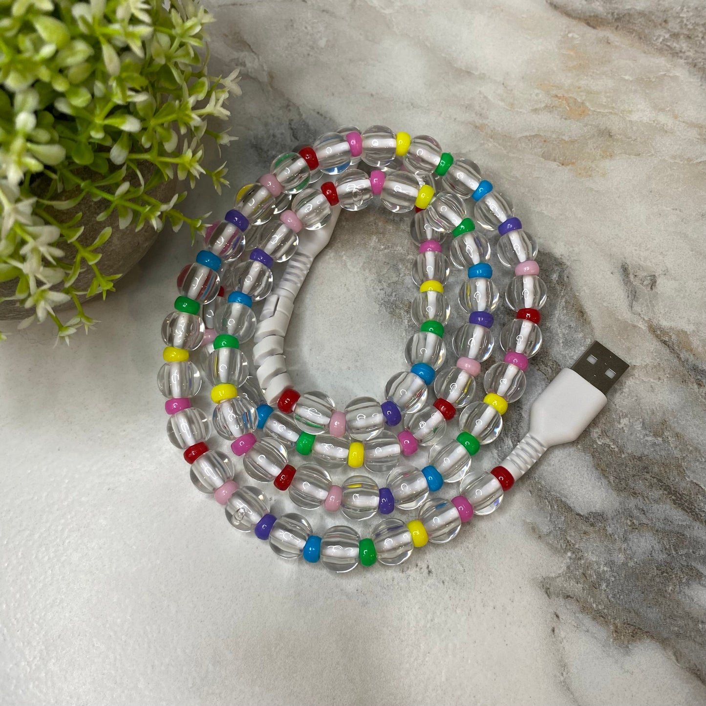 Charging Cord - Beaded #2