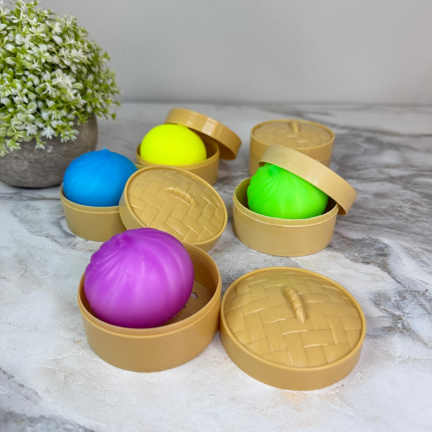 Squishy Toy - Mini Dumpling, Solids