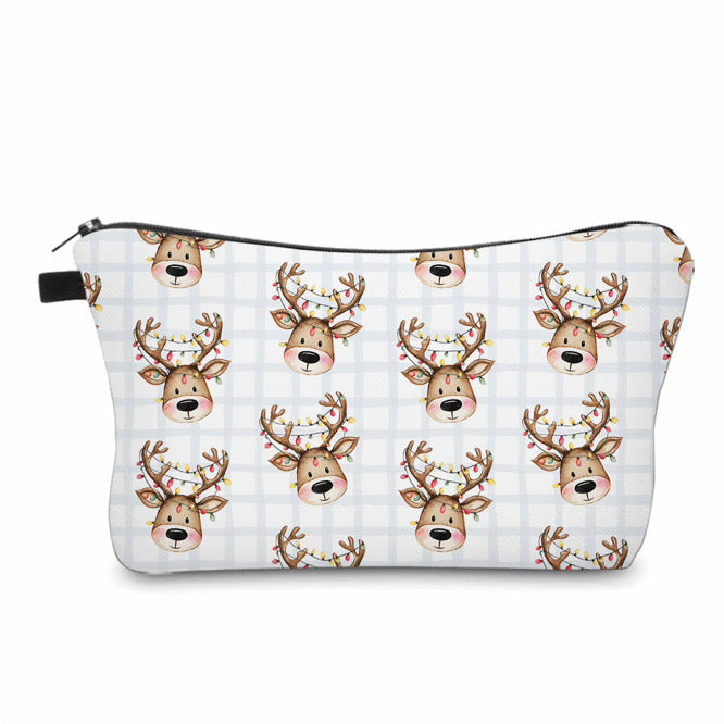 Pouch - Christmas - Deer Lights