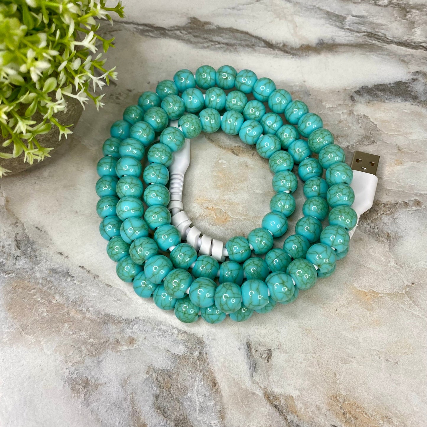 Charging Cord - Beaded #2