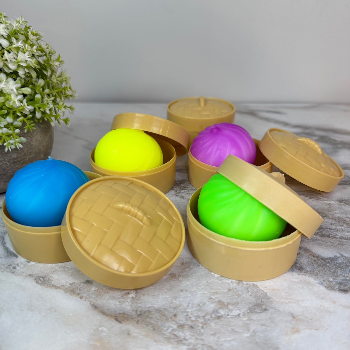 Squishy Toy - Mini Dumpling, Solids