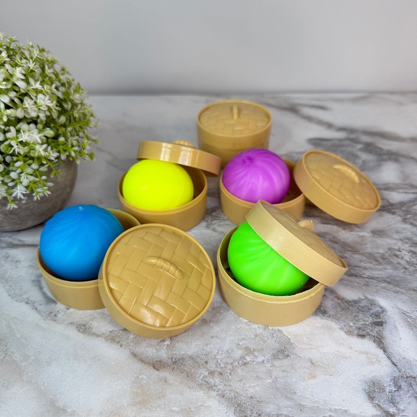 Squishy Toy - Mini Dumpling, Solids