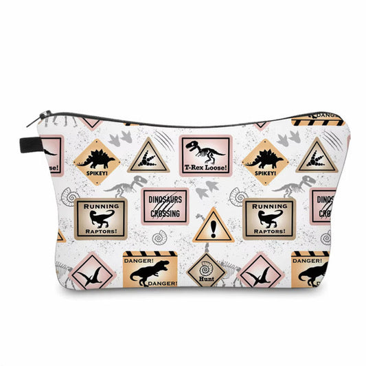 Pouch - Dino Danger Warning