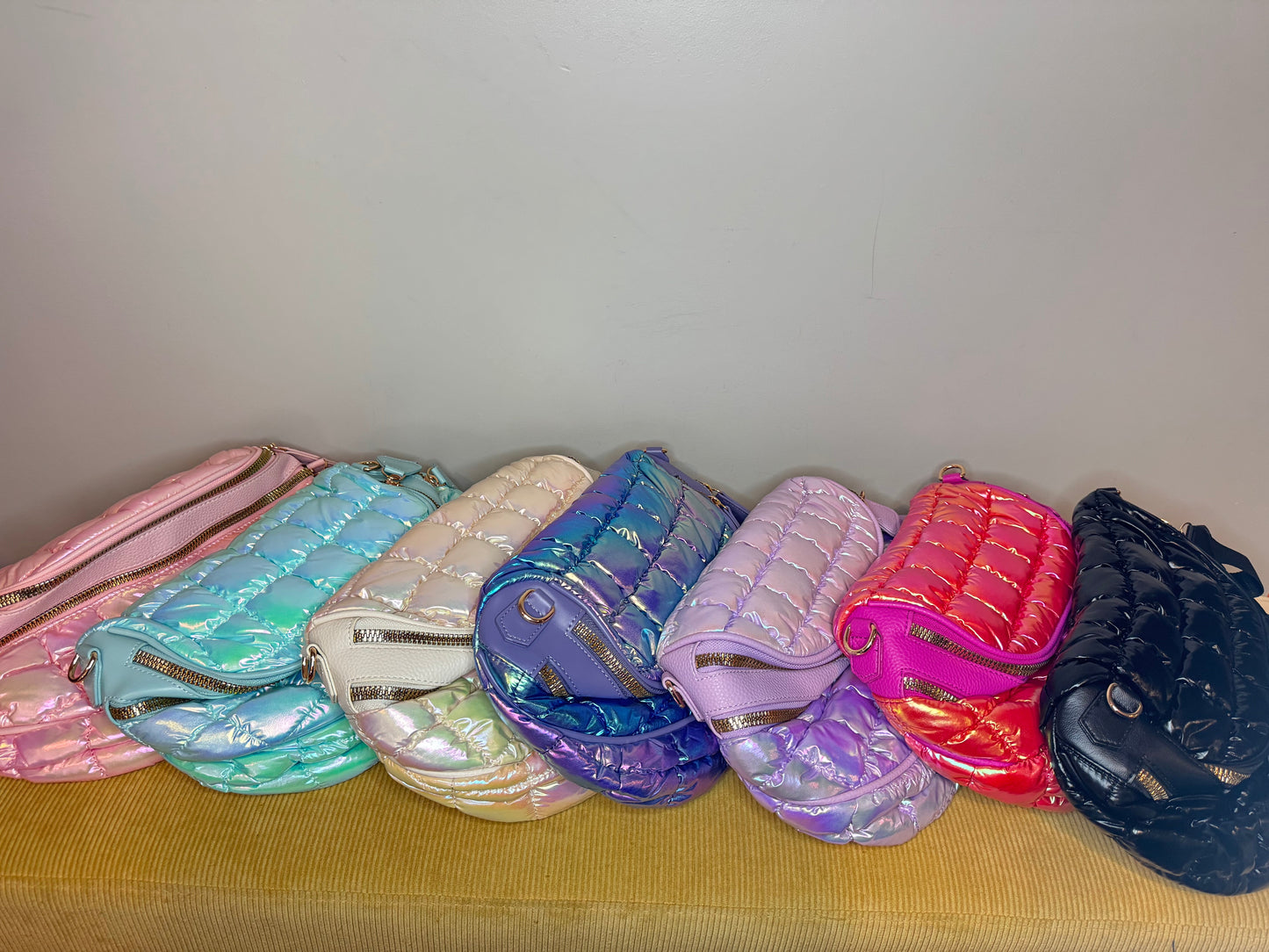 The Roni Nylon Crossbody - Puffer