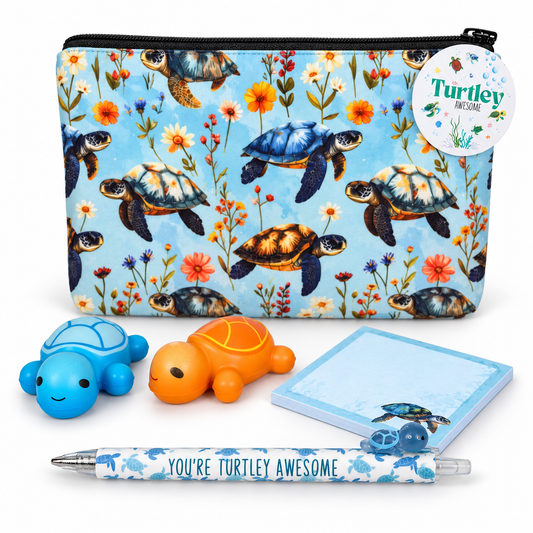 Bundled Set - Floral Turtle