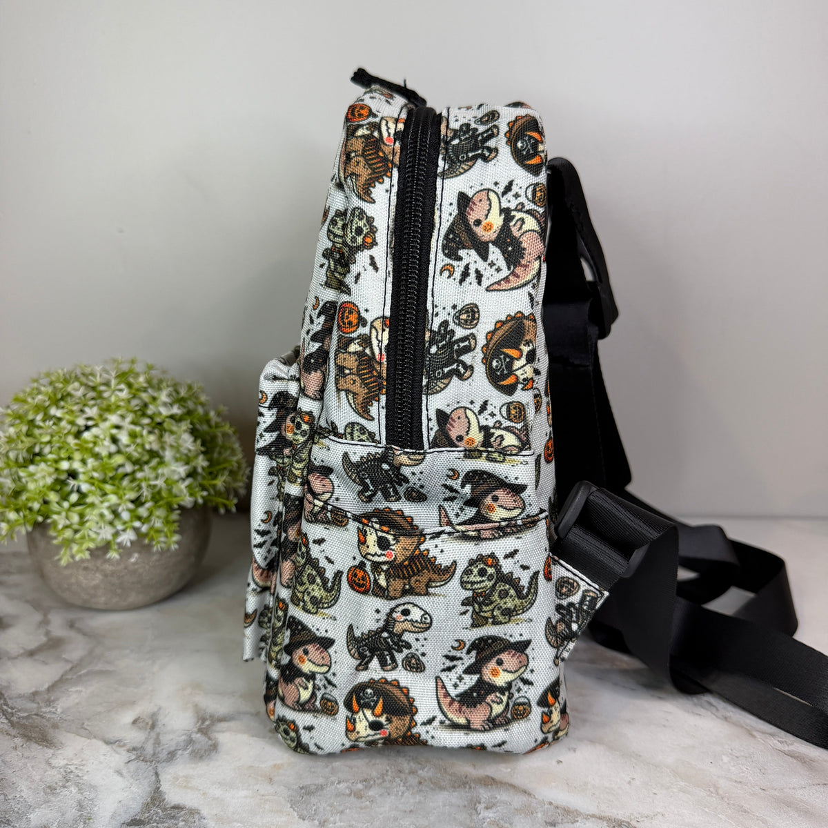 Mini Backpack - Halloween - Dino Trick or Treat