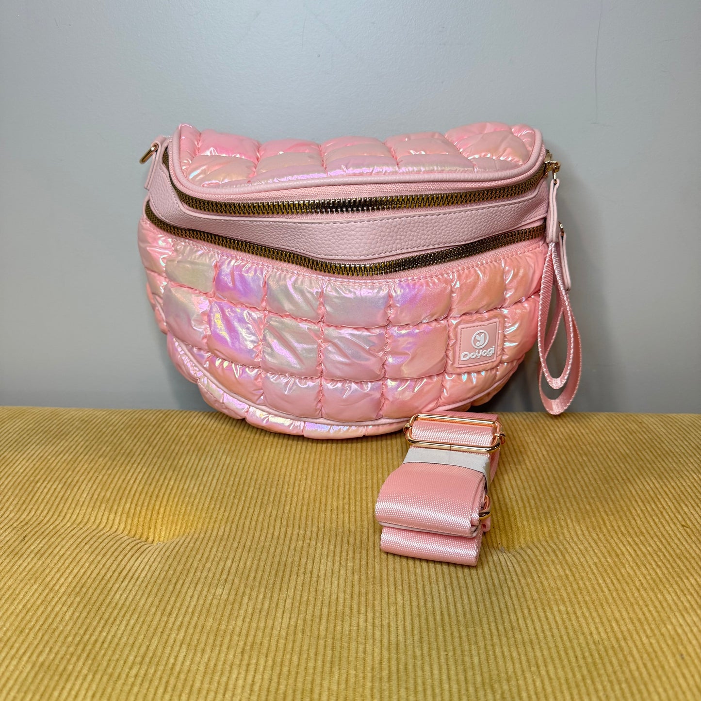 The Roni Nylon Crossbody - Puffer