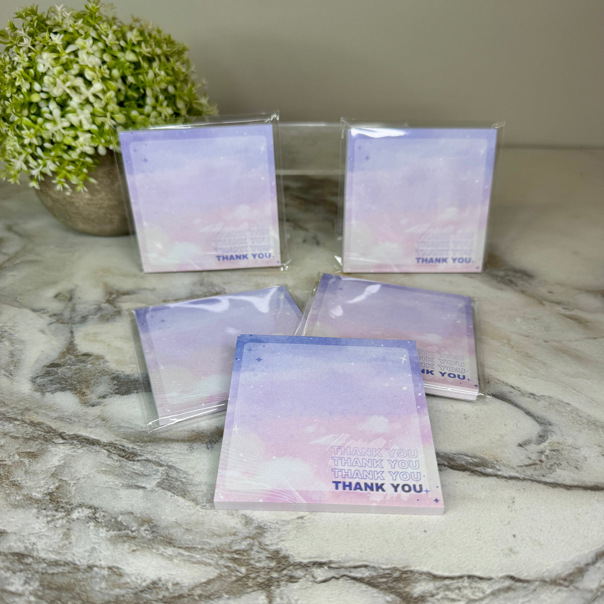 The Sticky Note Collection - Thank You Purple