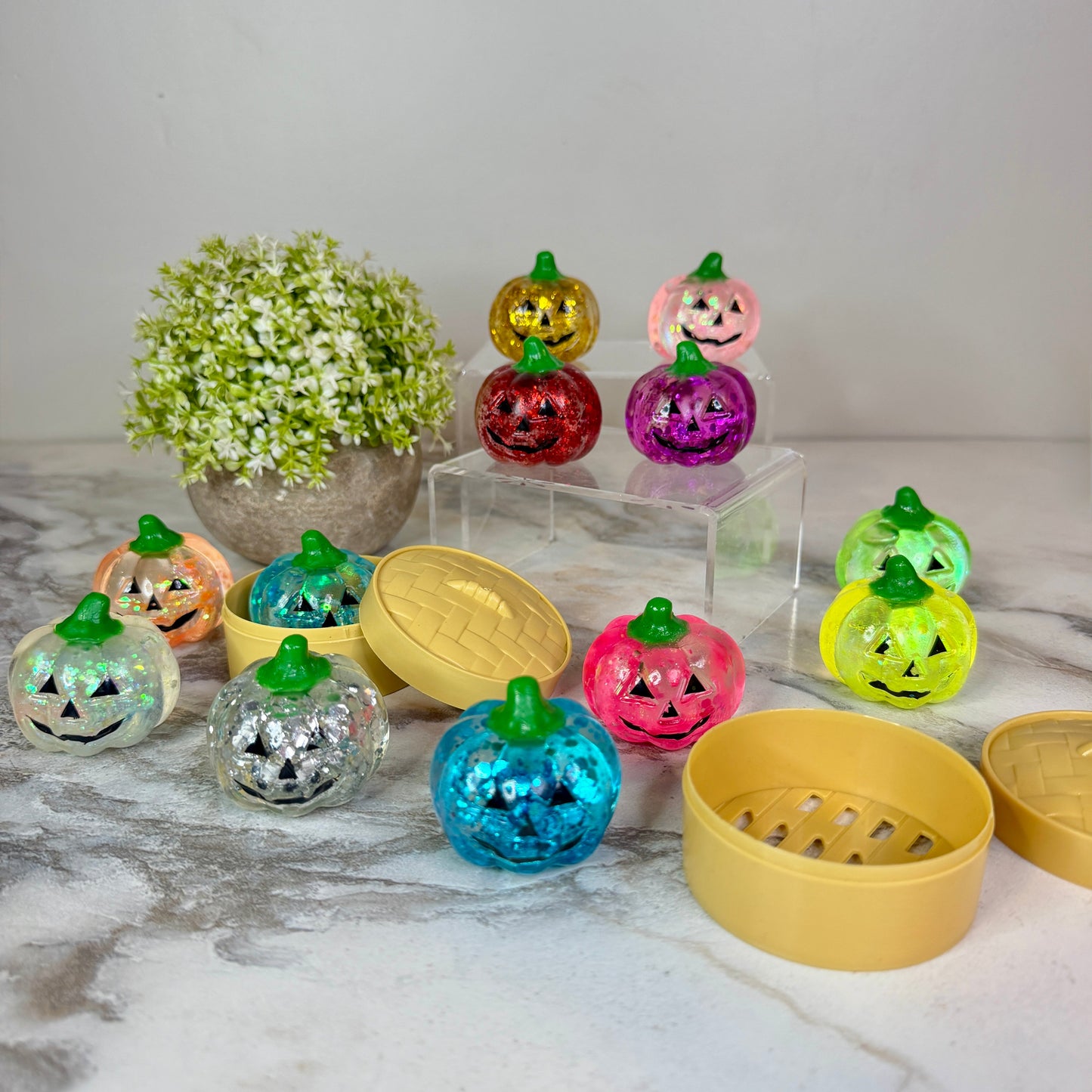 Squishy Toy - Halloween Pumpkin Mini Dumplin’