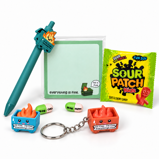 Bundled Set - Everything Is Fine Dumpster Fire