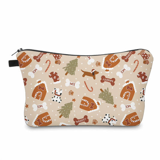 Pouch - Christmas - Dog Naughty Nice