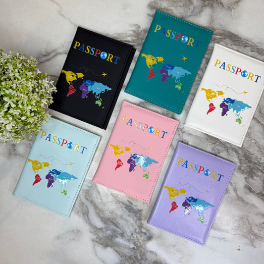 Passport Holder Wallet - Colorful