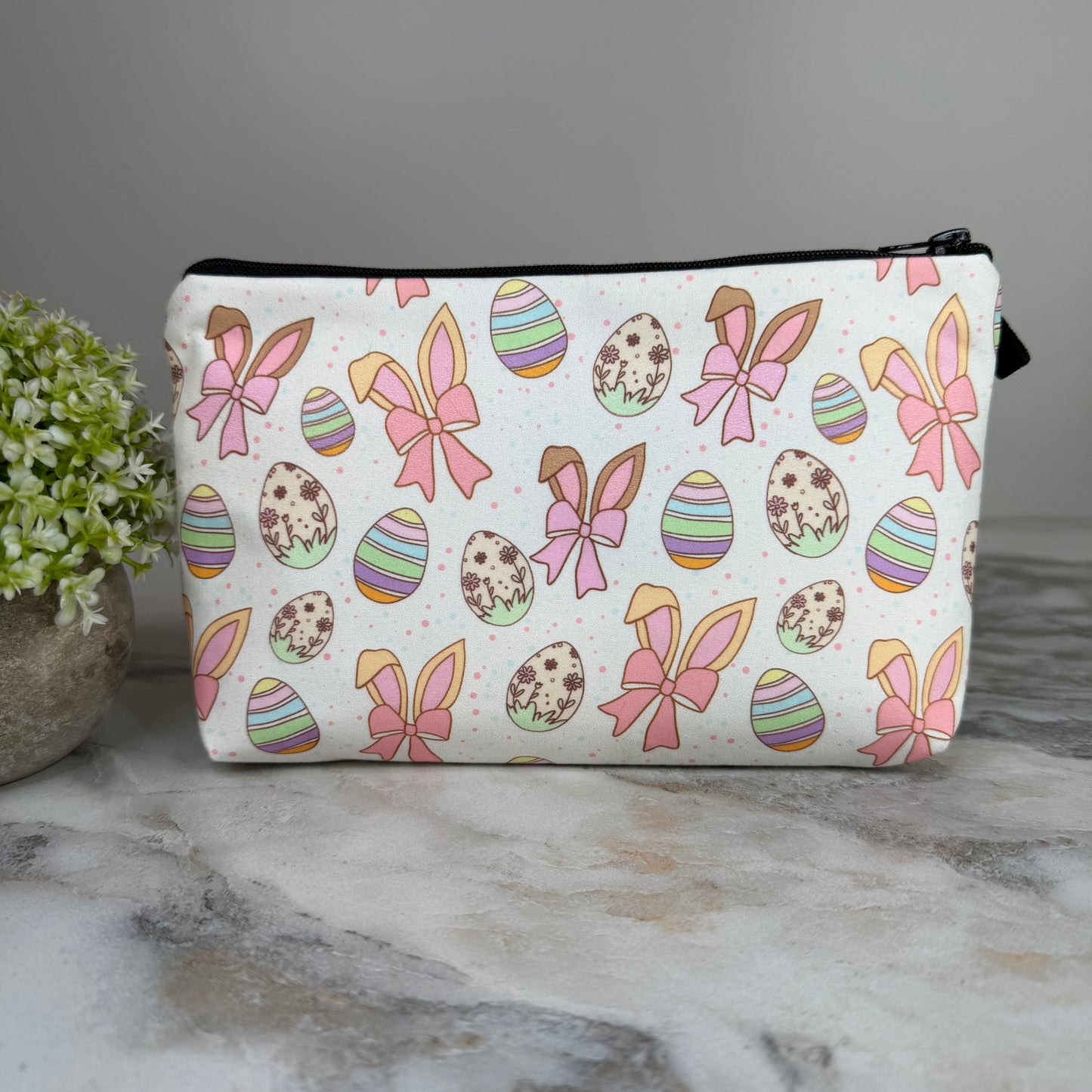 Pouch - Easter Egg Ear Bow