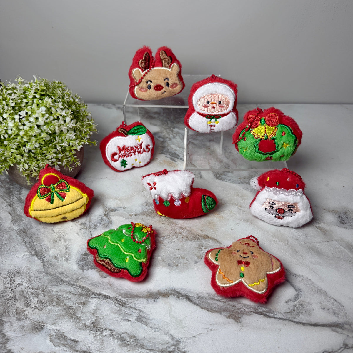 Keychain Toy Plush - Christmas Assortment