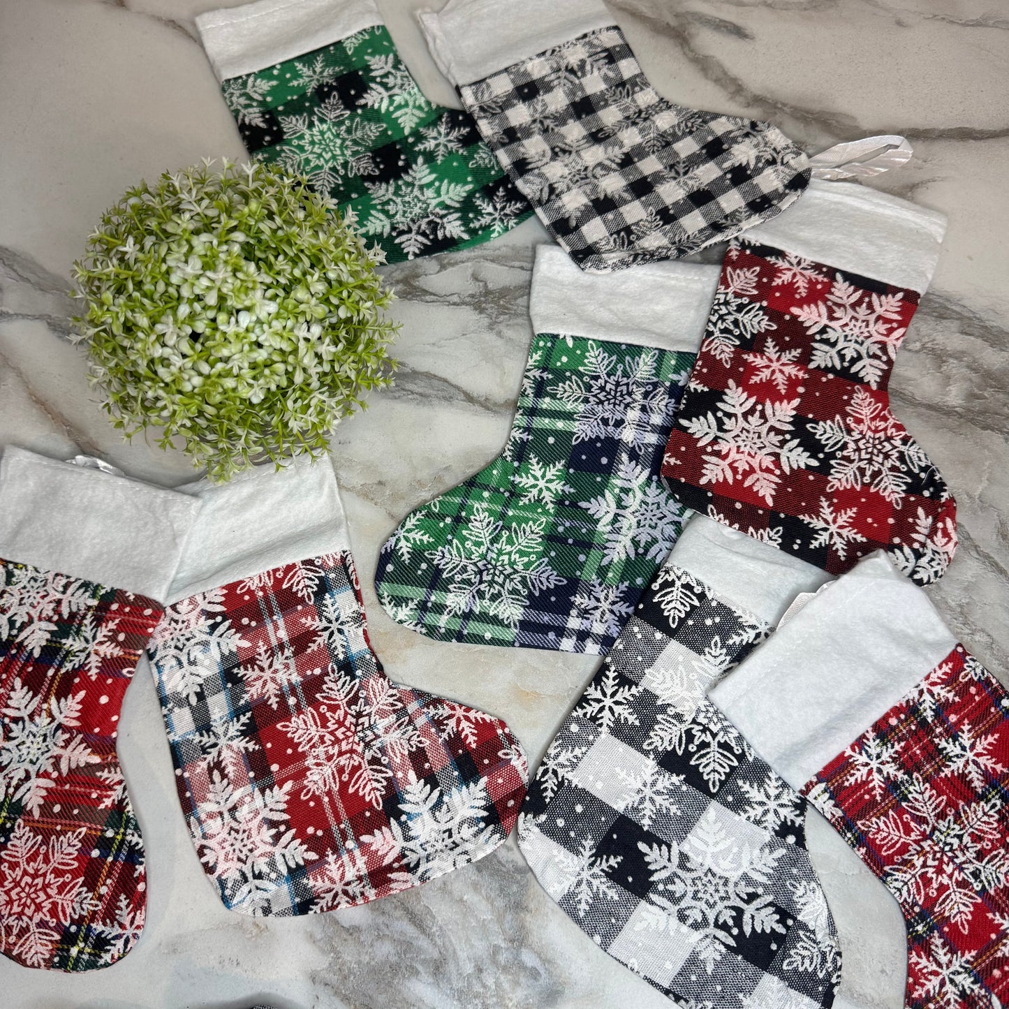 Small Stocking Gift Holder Ornament Christmas