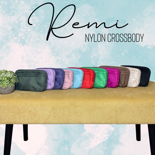 Remi - Nylon Crossbody Solid