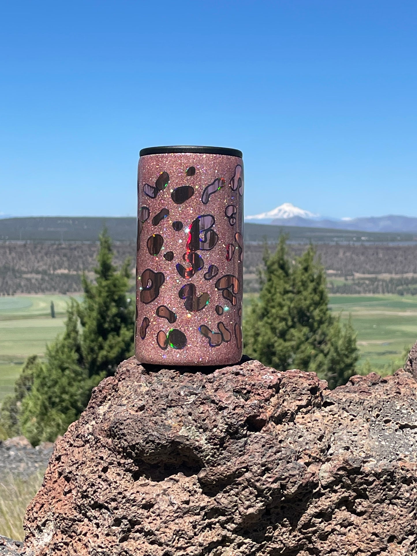 Cheetah Can Coozie