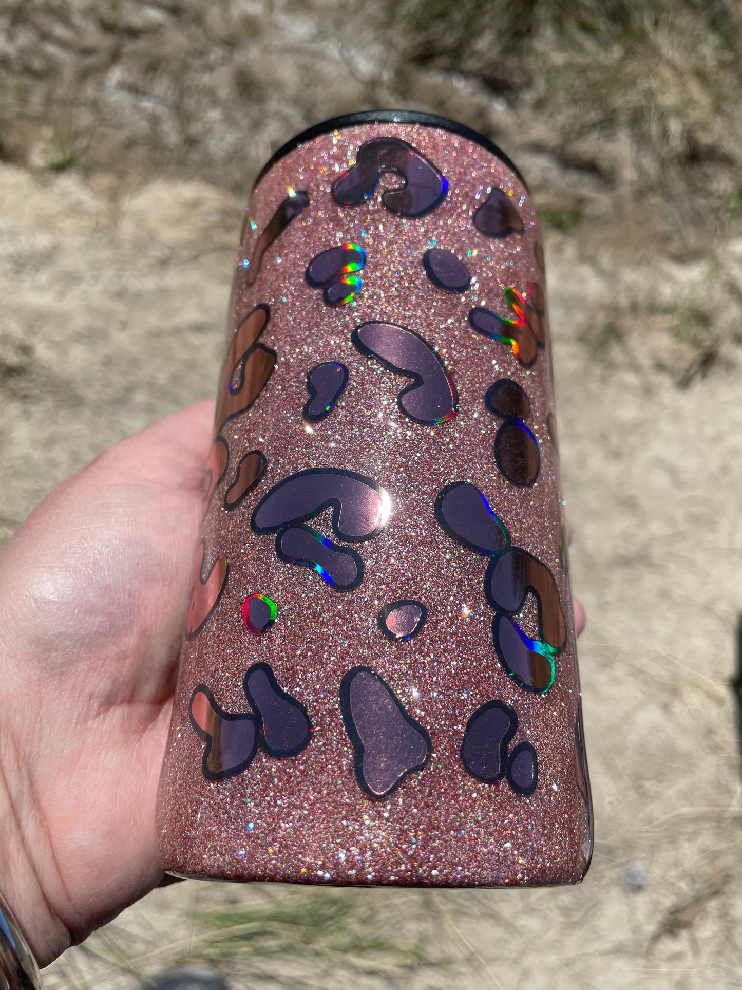 Cheetah Can Coozie