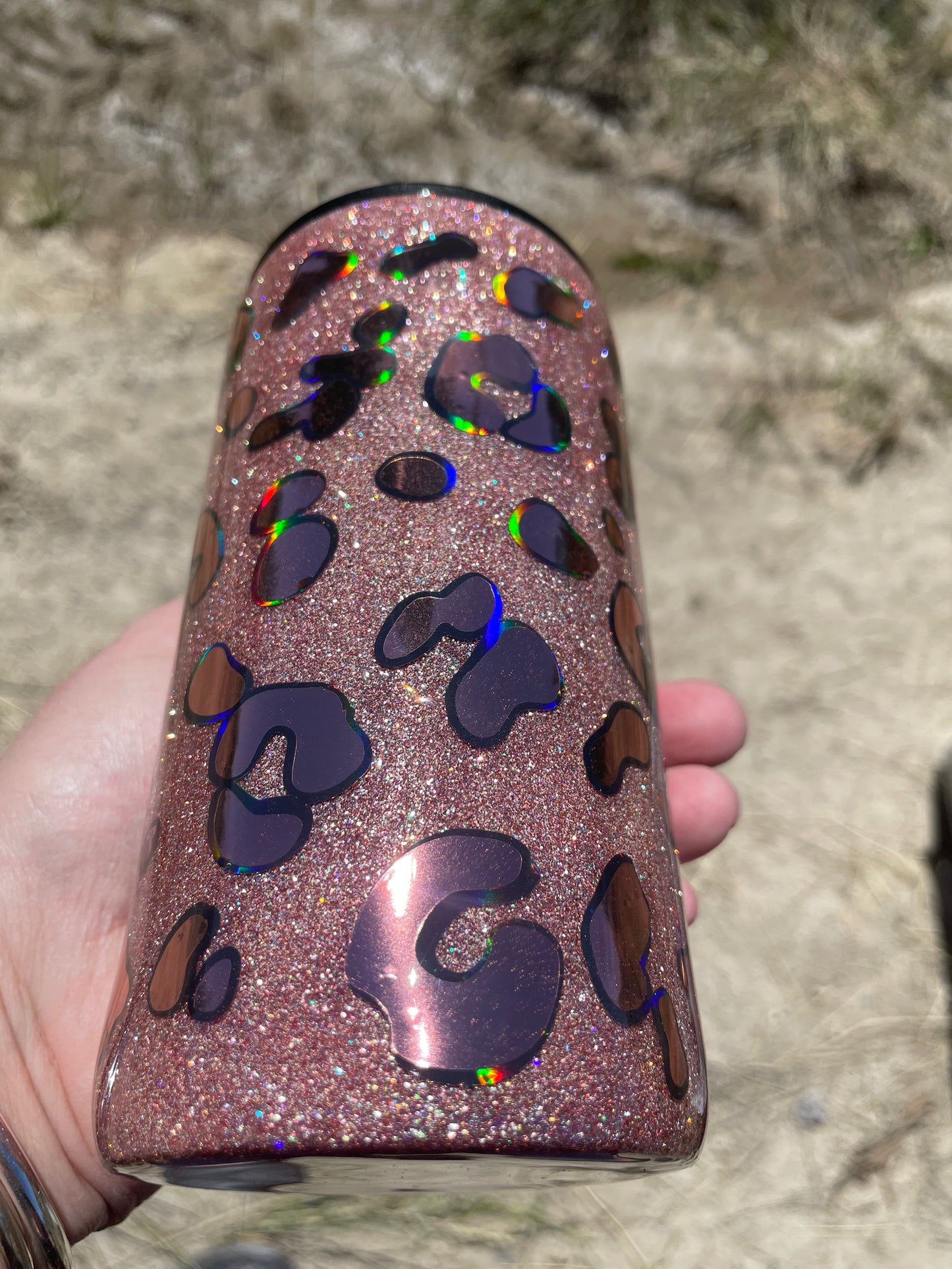 Cheetah Can Coozie