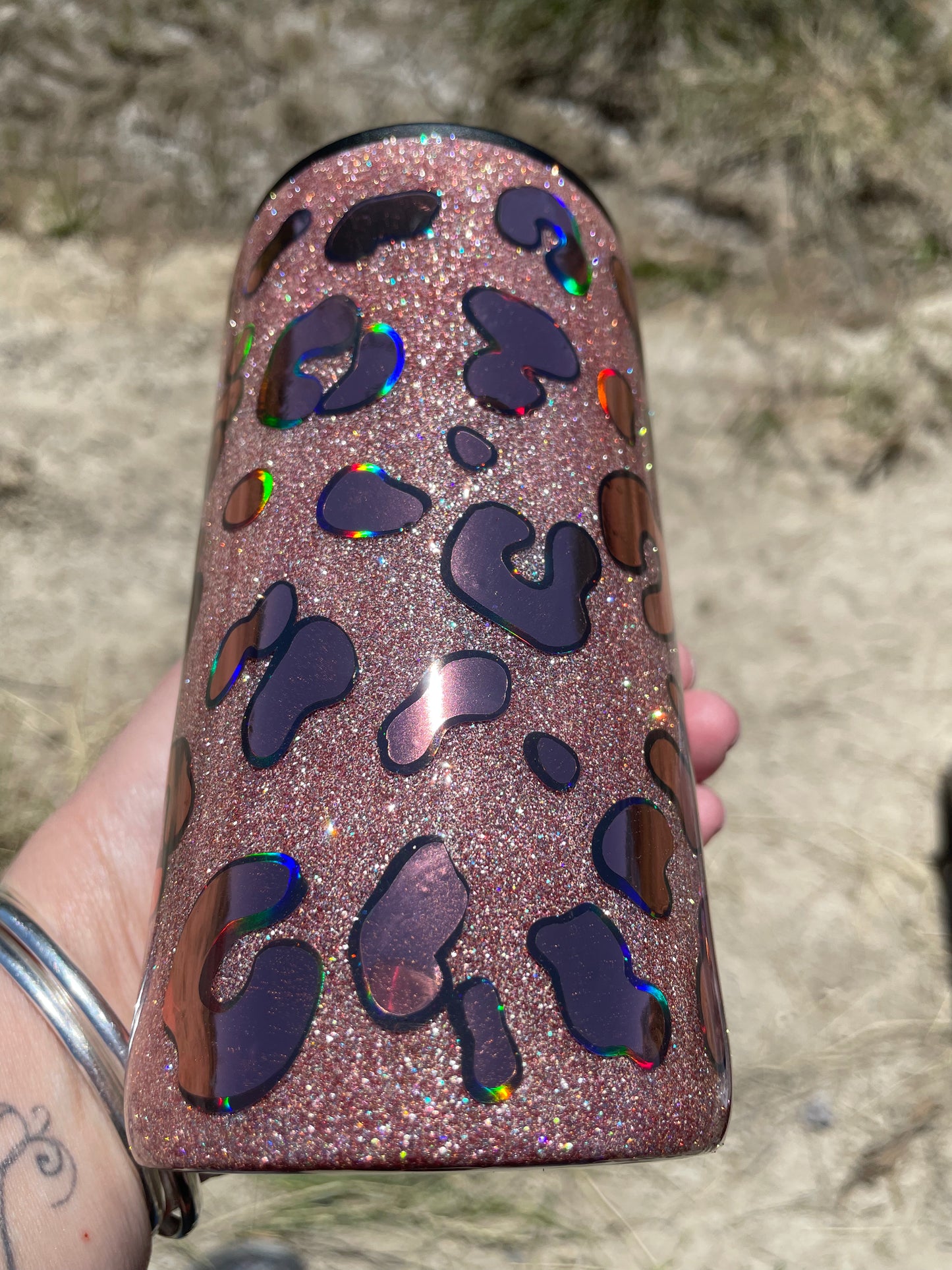 Cheetah Can Coozie